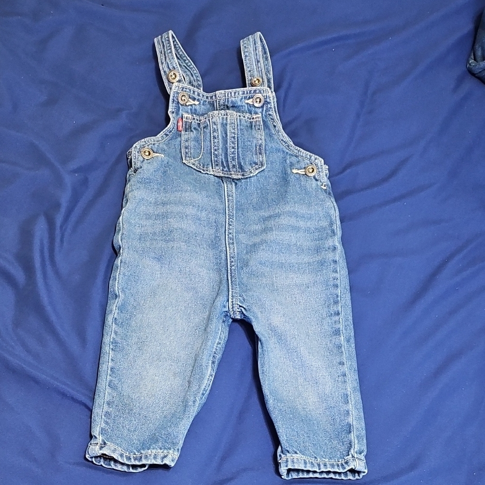 Levi's Classic Blue Kids Overalls